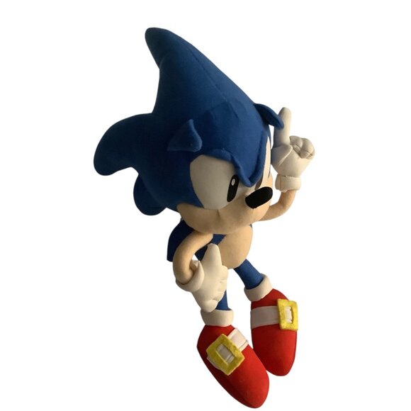Sonic The Hedgehog Plush Stuffed Toy 12” Collectible Figure No Tag Sega - Picture 3 of 5